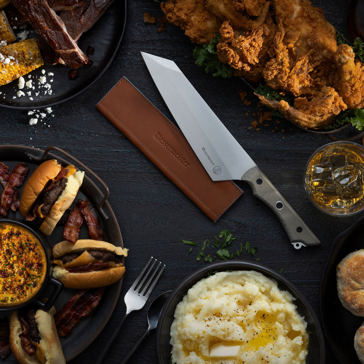 8.5 Inch Saddle Magnetic Leather Edge-Guard