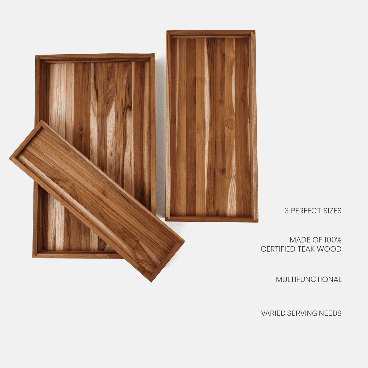 Nesting Timeless Tray Set of 3 (S, M, L) 1304