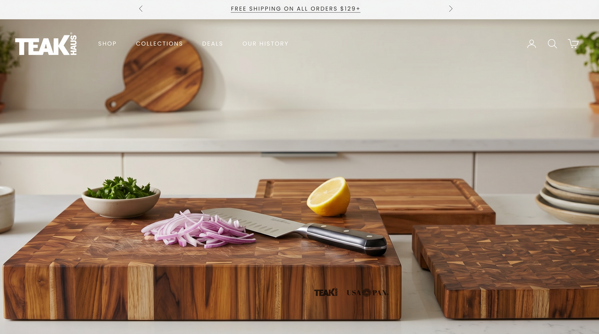 Prep to pan board