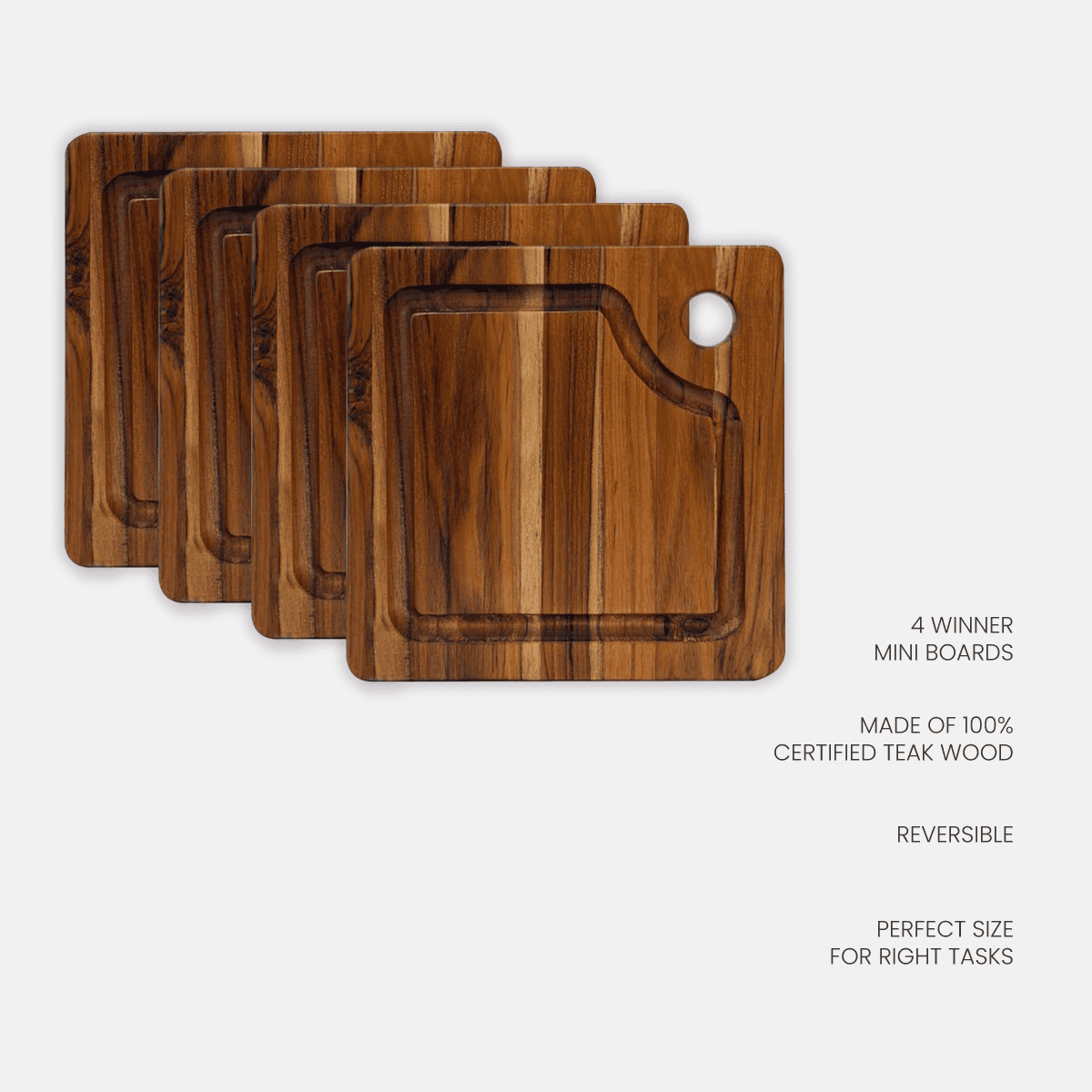 Bar Board set of 4 (S) 513