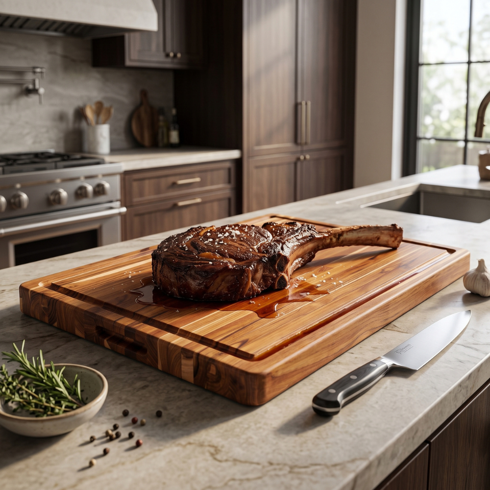 Traditional Carving Board w/ Juice Canal (L) 108