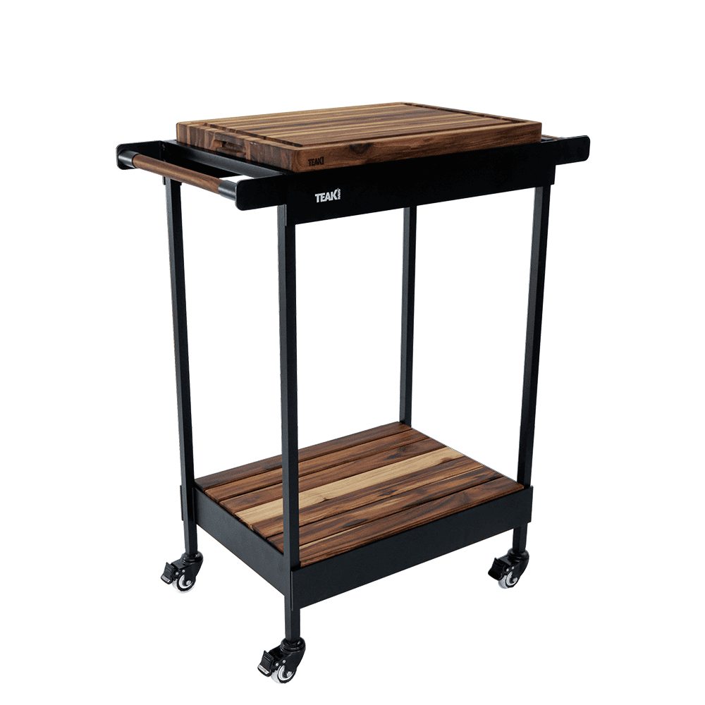 Rover Block Cart (S) — Teak Kitchen Station 1601