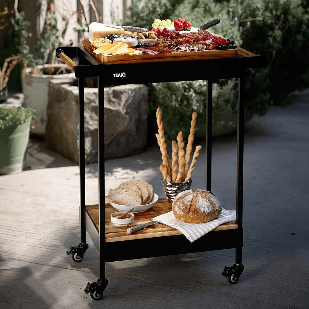 Rover Block Cart (S) — Teak Kitchen Station 1601