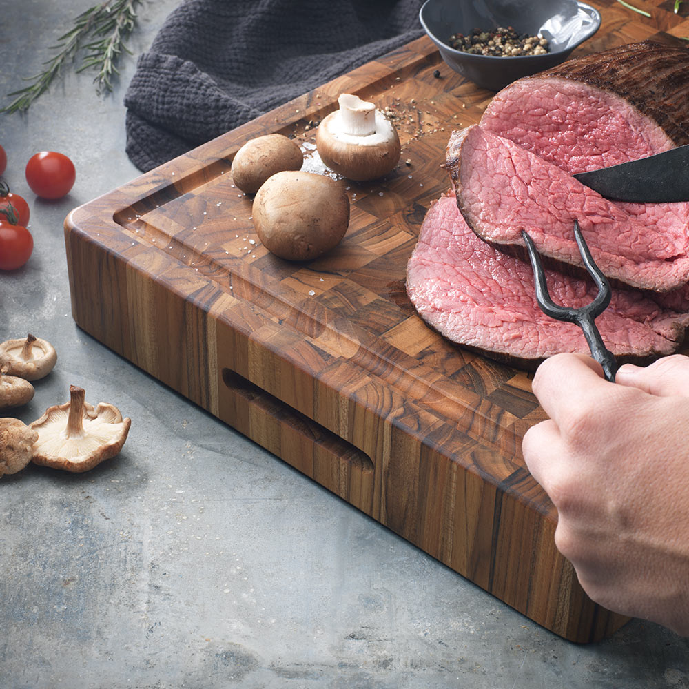 Butcher Block Carving Board Extra Thick 313